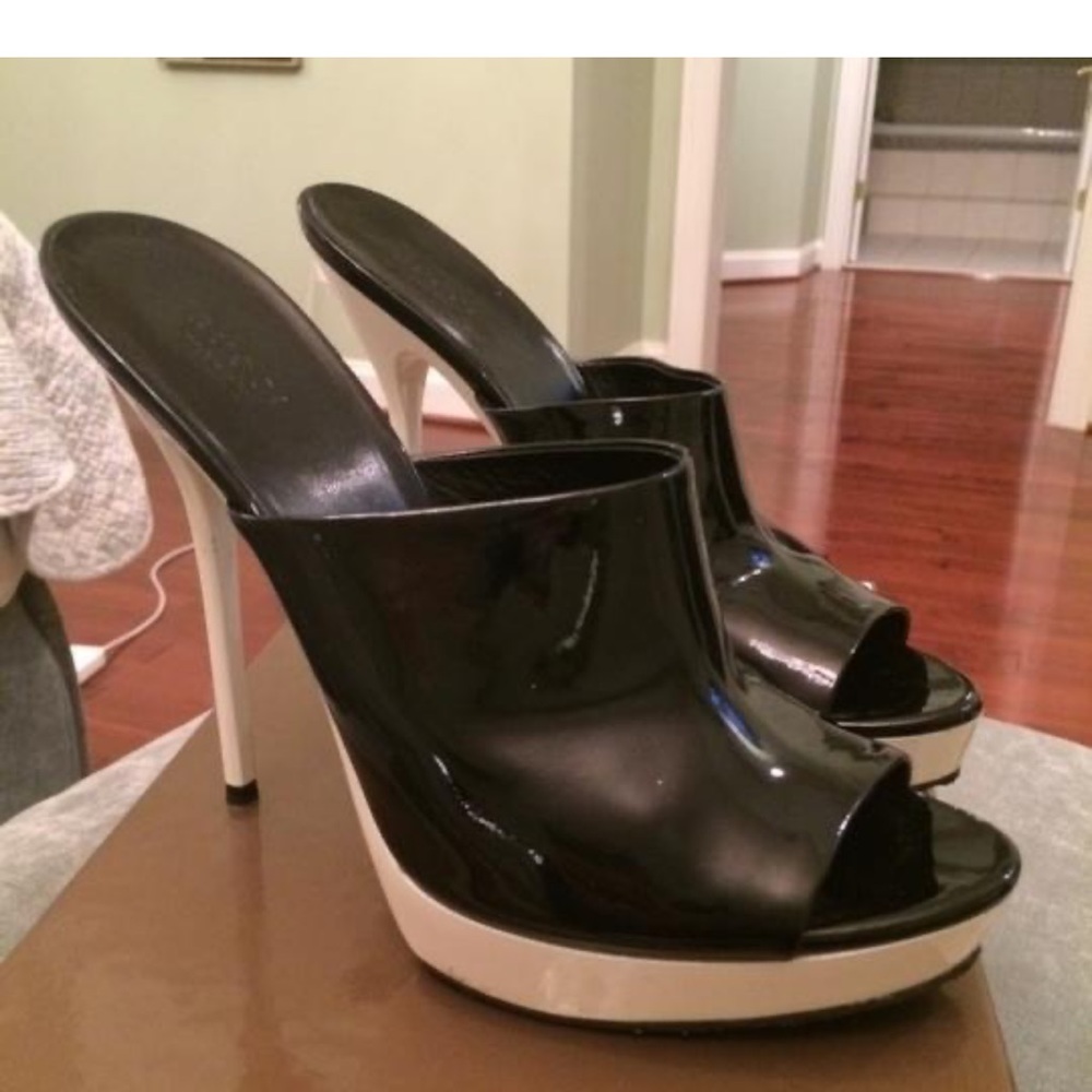 Gucci soft Nero heels size 9